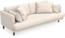 Harper - 3-sits soffa, hel dyna - Beige