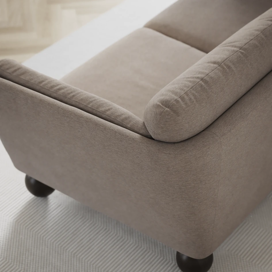 Madison Lux - Hörnsoffa med schäslong höger - Beige