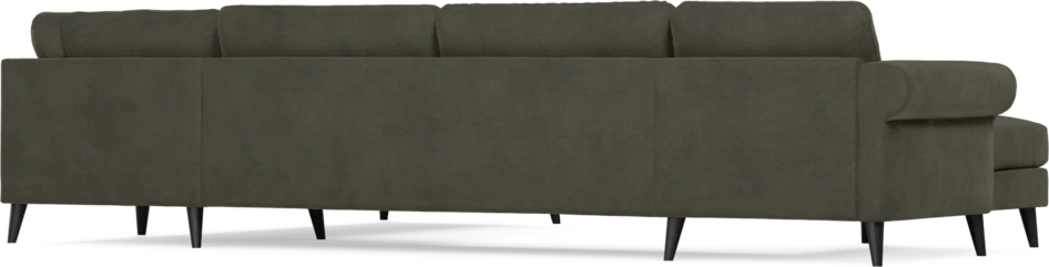 Bridge - Hörnsoffa, 3+2-sits med schäslong vänster - Grå