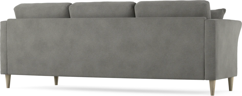 Eden - 3-sits soffa svängd - Grå