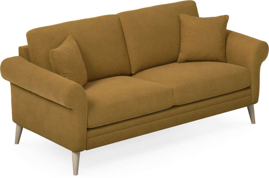 Eden - 2,5-sits soffa - Gul