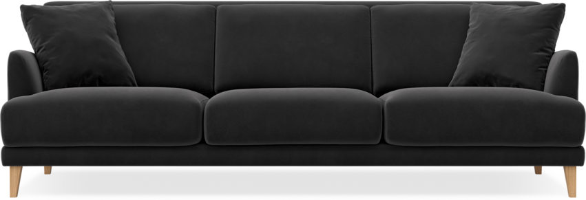 Macy Lux - 3-sits soffa XL - Grå