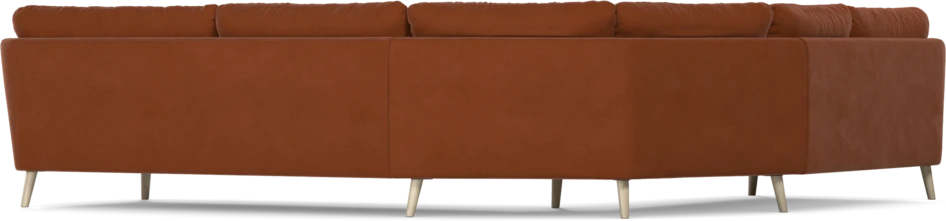 Madison Lux - Hörnsoffa 2+3-sits, hörn 2 - Röd