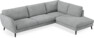 Madison Lux - 3-sits soffa med divan höger - Vit