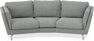 Madison - 3-sits soffa svängd, 70 cm - Grå