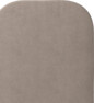 Delux Rundad - Sänggavel, 90-210 cm - Beige