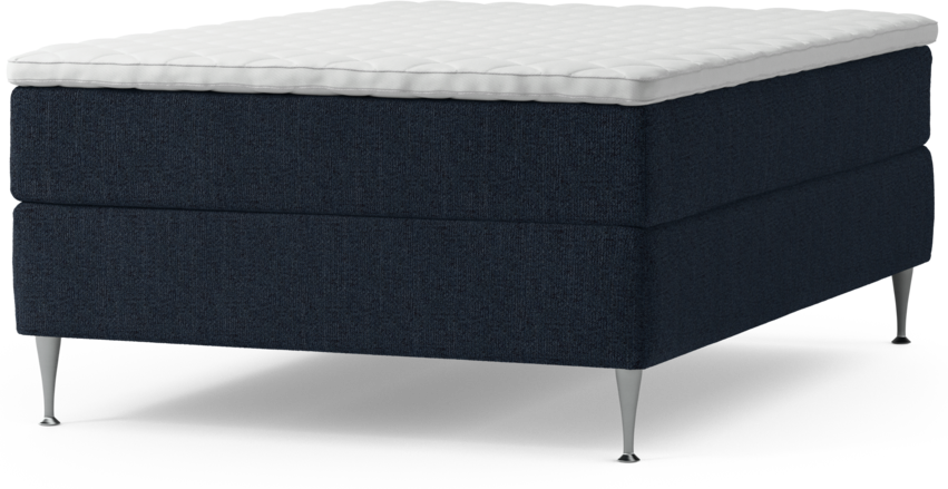 Delux Dream - Kontinentalsäng, enkelsäng 140 cm med bäddmadrass och sängben