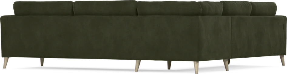 Bridge - Hörnsoffa, 2+3-sits - Grön