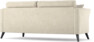 Eden - 2,5-sits svängd - Beige