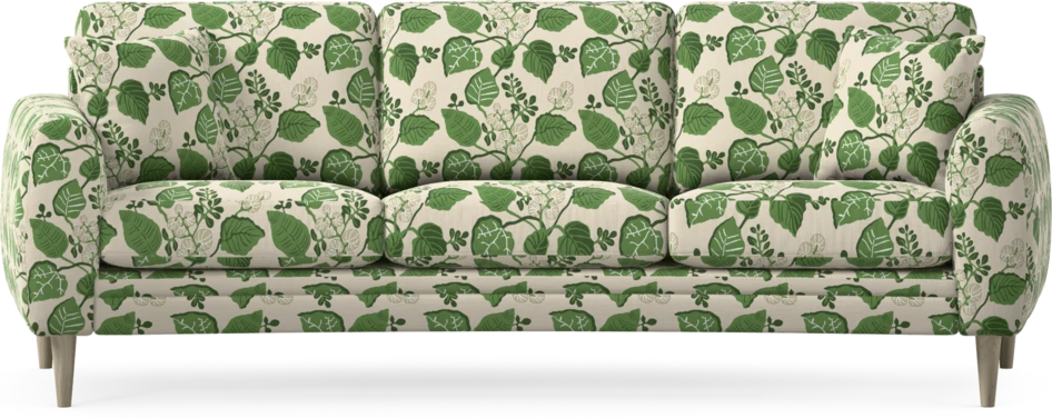 Eden - 3-sits soffa svängd - Flerfärgad