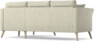 Eden - 2-sits soffa med schäslong - Beige