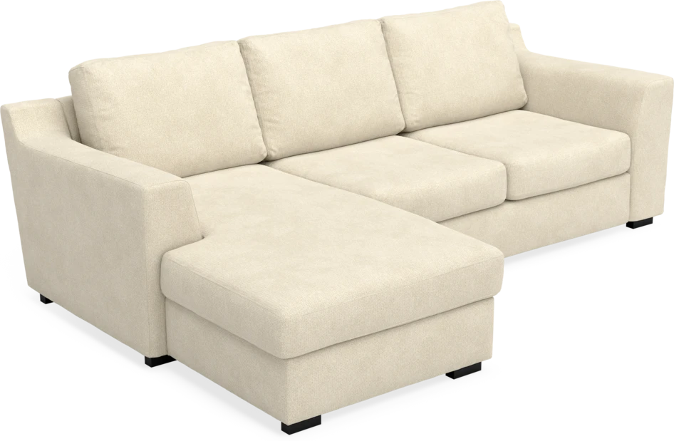 Friday - 3-sits soffa med schäslong vänster - Beige