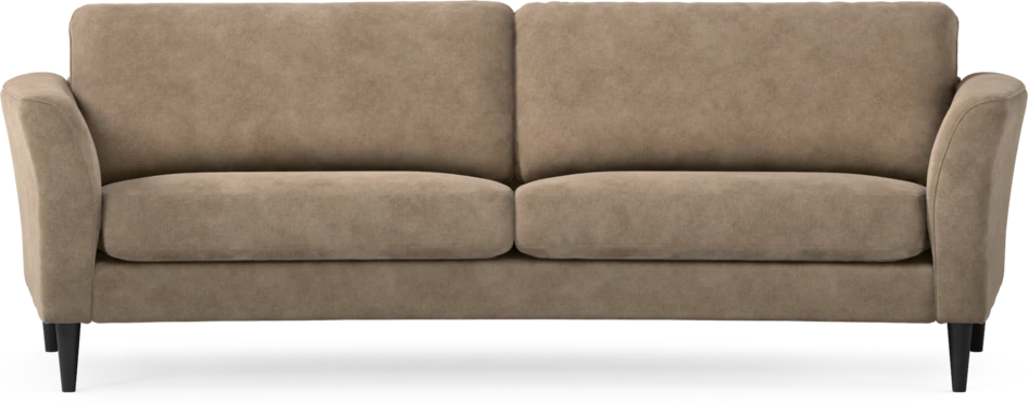 Bridge - 3-sits soffa svängd - Beige