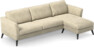Bridge - 3-sits soffa med schäslong höger - Beige