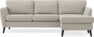 County - 3-sits soffa med flyttbar schäslong - Beige