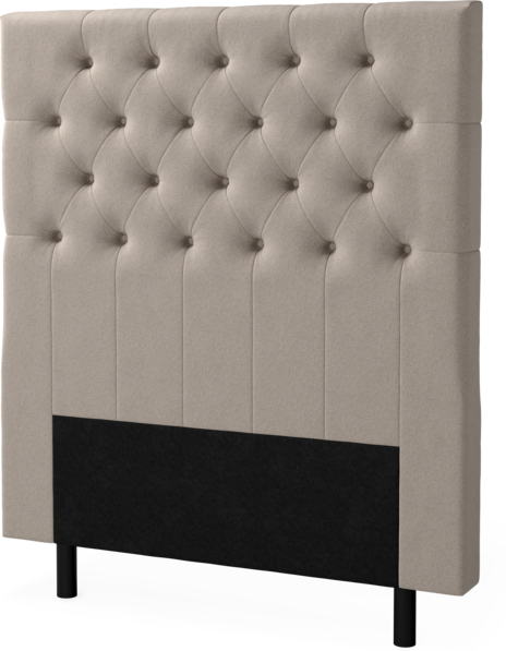 Delux Pikerad XL - Sänggavel, 90-210 cm - Beige