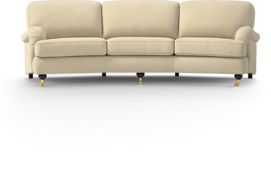 Oxford - 3-sits soffa svängd - Beige