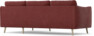Madison - 2-sits soffa med schäslong höger - Rosa