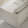 Madison - 3-sits soffa med divan vänster - Vit