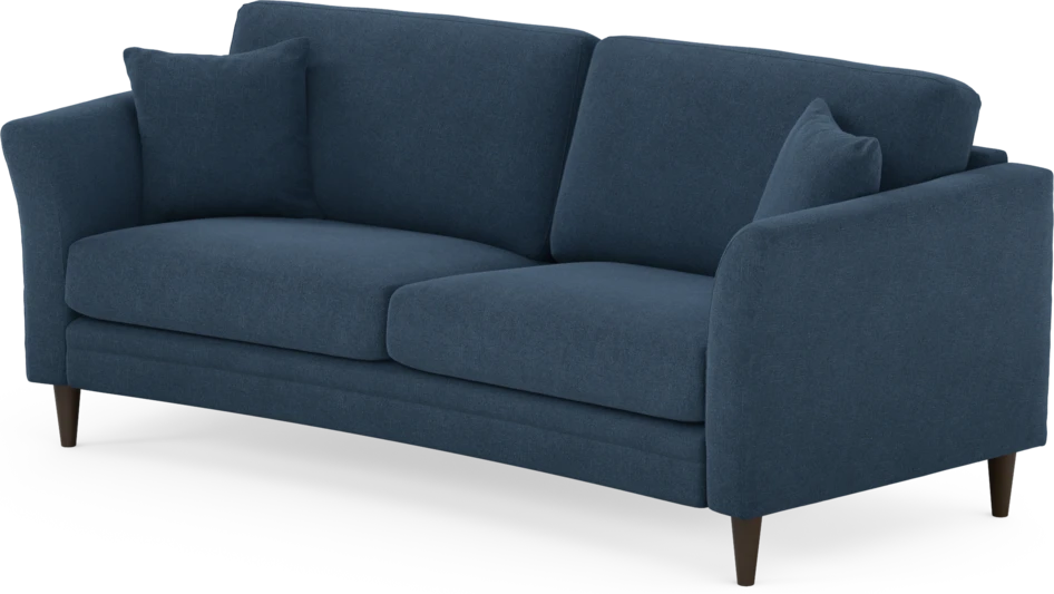 Eden - 2,5-sits soffa svängd - Blå
