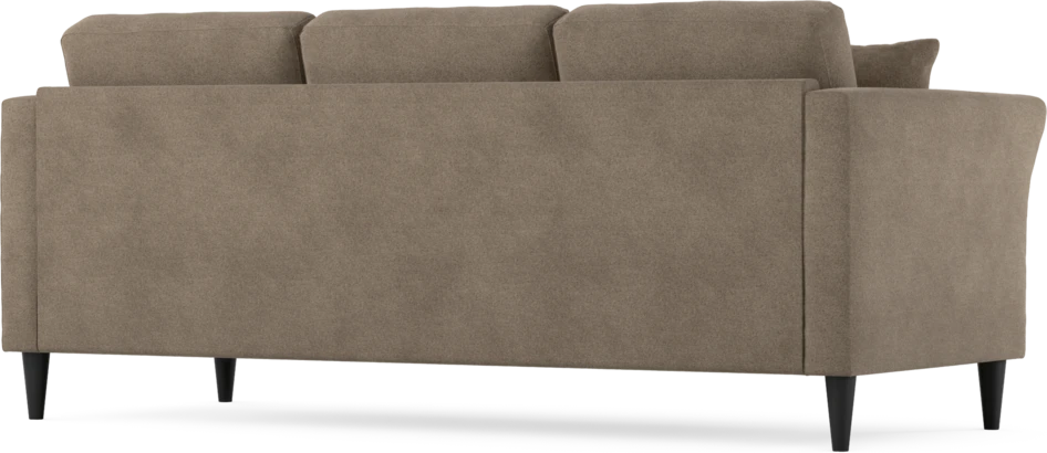 Eden - 3-sits soffa - Brun