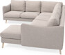 Madison - Hörnsoffa med schäslong höger - Beige