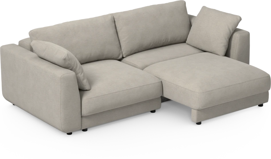 Amie - Bäddsoffa 3-sits - Grå
