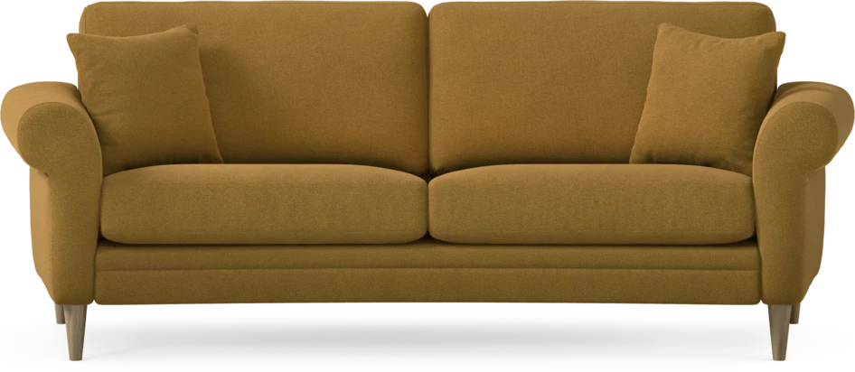 Eden - 2,5-sits soffa svängd - Gul