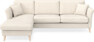 Eden - 2,5-sits soffa med schäslong - Beige