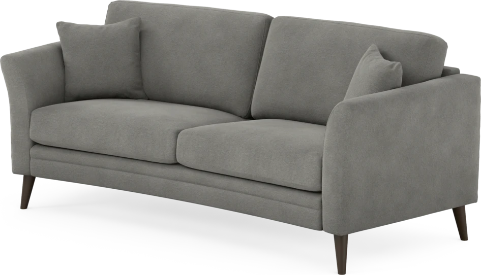 Eden - 2,5-sits soffa svängd - Grå