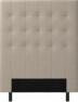 Delux Trensad - Sänggavel, 90-210 cm - Beige