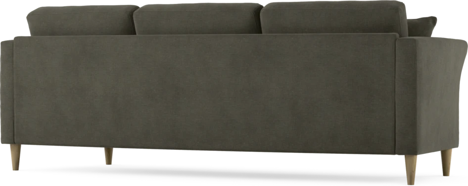 Eden - 3-sits soffa svängd - Grå