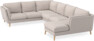 Madison - Hörnsoffa med schäslong höger - Beige