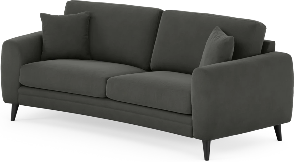 Eden - 2,5-sits soffa svängd - Grå