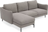 Madison Lux - 2-sits soffa med schäslong vänster - Beige