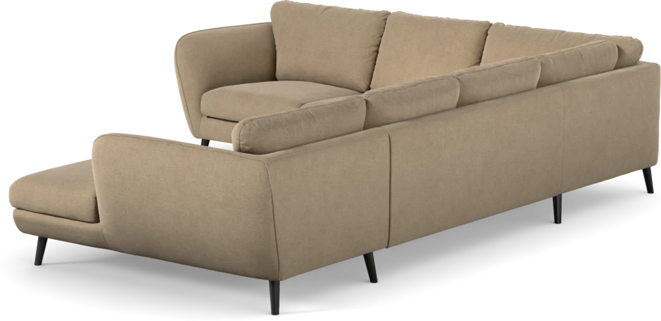 Madison Lux - Hörnsoffa med schäslong höger - Beige