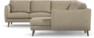 Madison Lux - Hörnsoffa med schäslong höger - Beige