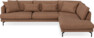 Harper - 3-sits soffa med divan höger - Orange