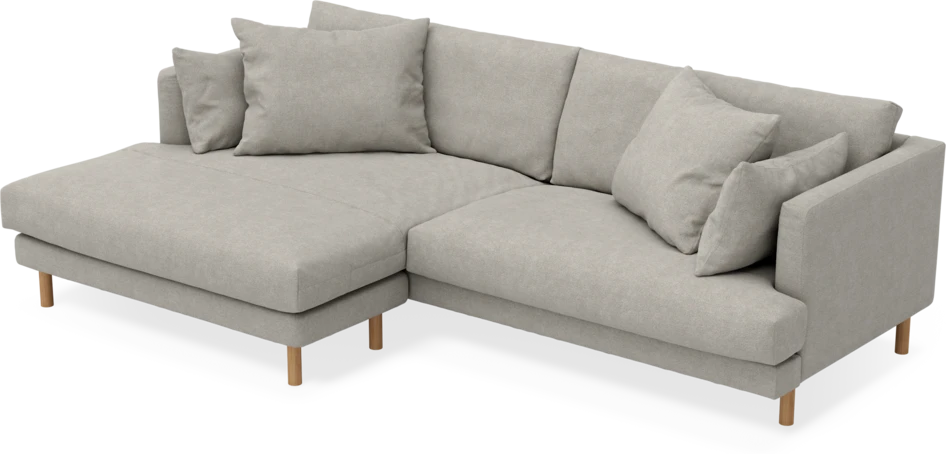 Harper - 4-sits med schäslong XL vänster - Beige