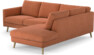 Madison Lux - 2-sits soffa med divan höger - Orange