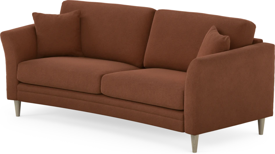 Eden - 2,5-sits soffa svängd - Orange