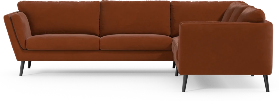 Madison Lux - Hörnsoffa 3+2-sits, hörn 1 - Röd