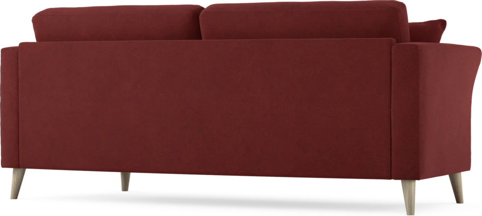 Eden - 2,5-sits soffa svängd - Röd