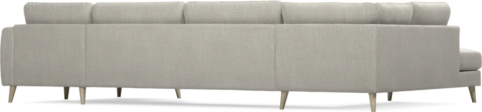 Bridge - 3-sits soffa med divan vänster och schäslong höger - Grå