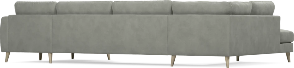 Bridge - 3-sits soffa med divan vänster och schäslong höger - Grå