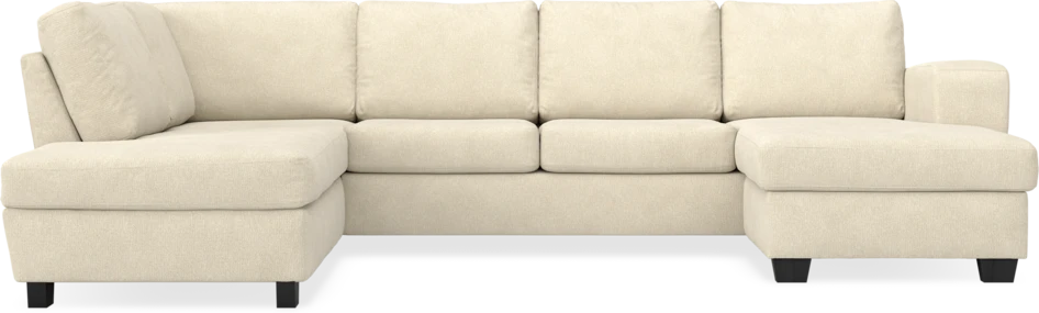 Friday - 3-sits soffa med divan vänster och schäslong höger - Beige