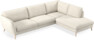Madison Lux - 3-sits soffa med divan höger - Vit