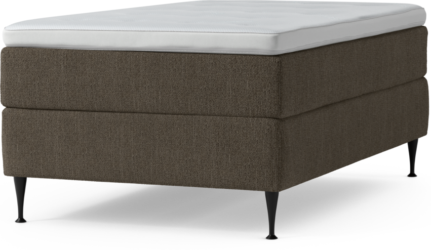 Delux Dream - Kontinentalsäng, enkelsäng 120 cm med bäddmadrass och sängben