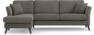 Eden - 2,5-sits soffa med schäslong - Grå