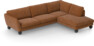 Madison Lux - 3-sits soffa med divan höger - Orange